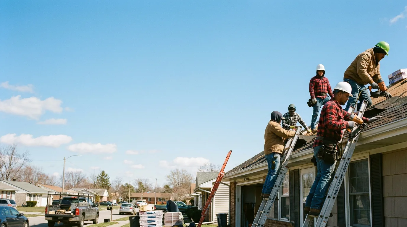 Roofing in Deridder, LA near me